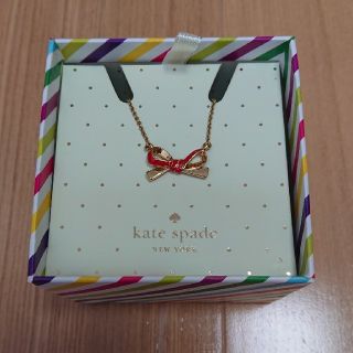 ケイトスペードニューヨーク(kate spade new york)のkate spade ケイト・スペード スキニーミニ リボン ネックレス(ネックレス)