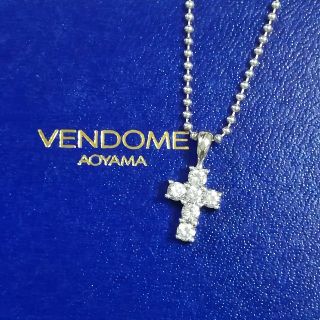 ヴァンドームアオヤマ(Vendome Aoyama)のヴァンドーム青山 クロスシルバーネックレス(ネックレス)