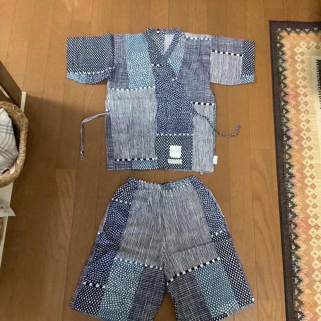 SOU・SOU(ソウソウ)のＳＯＵ・ＳＯＵ　子供　甚平 キッズ/ベビー/マタニティのキッズ服男の子用(90cm~)(甚平/浴衣)の商品写真