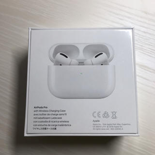 アップル(Apple)の【新品/未開封】Apple AirPods Pro(ヘッドフォン/イヤフォン)