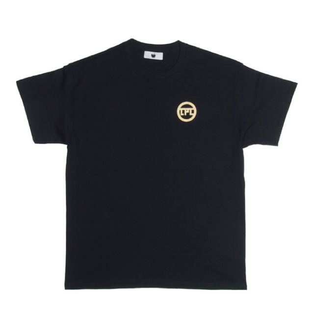 TPC / t-shirt (logo) (black×gold)