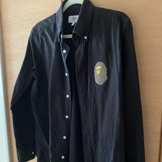 アベイシングエイプ(A BATHING APE)のApe エイプ　シャツ　L(シャツ)