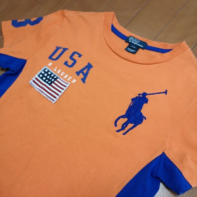 POLO RALPH LAUREN(ポロラルフローレン)のラルフローレン　Tシャツ　8T 130センチ キッズ/ベビー/マタニティのキッズ服男の子用(90cm~)(Tシャツ/カットソー)の商品写真