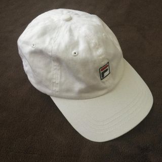 フィラ(FILA)のFILA キャップ　CAP 白(キャップ)