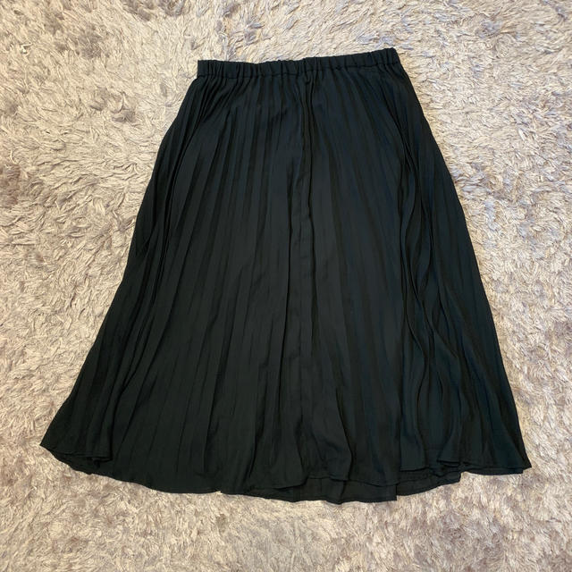 GU(ジーユー)の【GU】プリーツフレアスカート レディースのスカート(ロングスカート)の商品写真