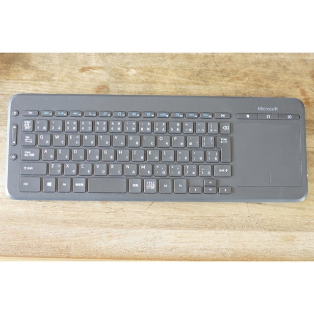 Microsoft(マイクロソフト)のMicrosoft All-in-One Media Keyboard 中古 スマホ/家電/カメラのPC/タブレット(PC周辺機器)の商品写真