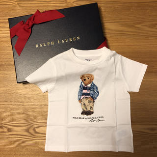 ラルフローレン(Ralph Lauren)の☆新作☆ ラルフローレン ベビー　ポロベア  Tシャツ　24M 90cm(Tシャツ/カットソー)