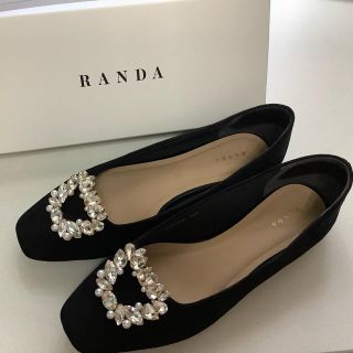 ランダ(RANDA)のRANDA  2WAYフラットシューズ(ハイヒール/パンプス)