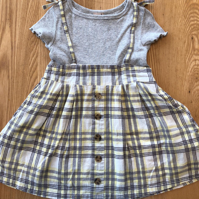 petit main(プティマイン)のプティマイン　ワンピース キッズ/ベビー/マタニティのキッズ服女の子用(90cm~)(ワンピース)の商品写真