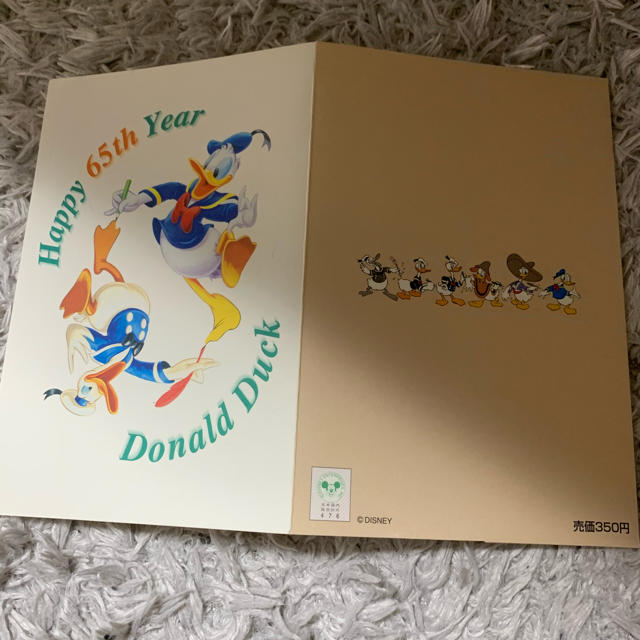Disney(ディズニー)のディズニー　ドナルド　ハガキセット エンタメ/ホビーのコレクション(使用済み切手/官製はがき)の商品写真
