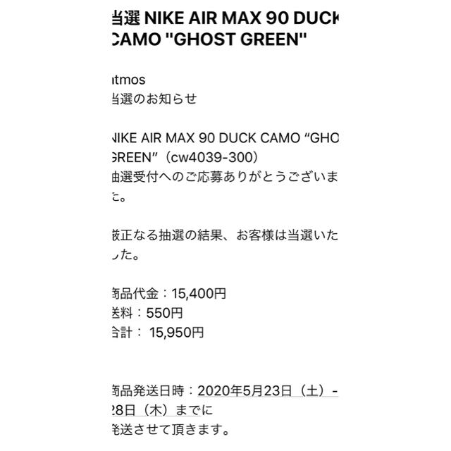 NIKE(ナイキ)のNIKE AIR MAX90 メンズの靴/シューズ(スニーカー)の商品写真