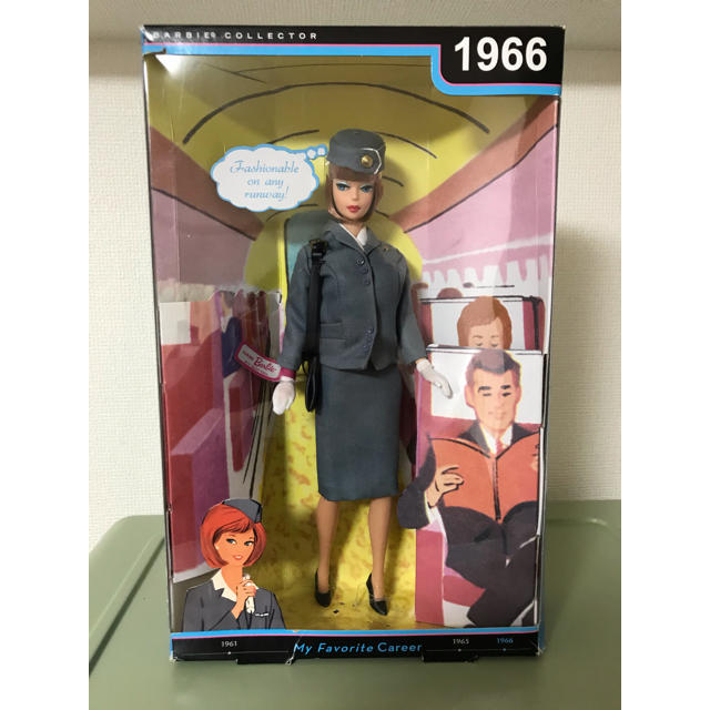 【新品・未開封】バービー人形 1966 パンアメリカン航空　スチュワーデス