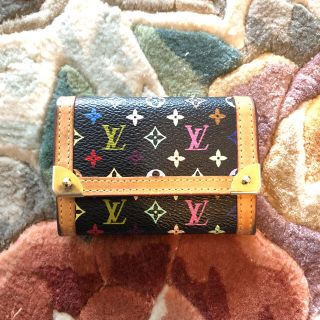 ルイヴィトン(LOUIS VUITTON)のルイヴィトン モノグラム  マルチカラー ポルトモネ プラ 財布 ミニウォレット(コインケース)