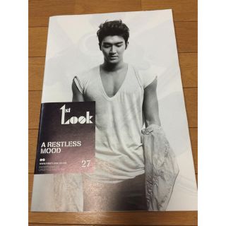 1ST LOOK Vol.27 SUPER JUNIOR シウォン表紙(アート/エンタメ/ホビー)