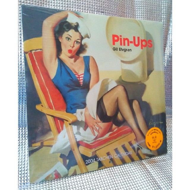 【激レア！未開封】Pin-ups Gil Elvgren　2004年 カレンダー