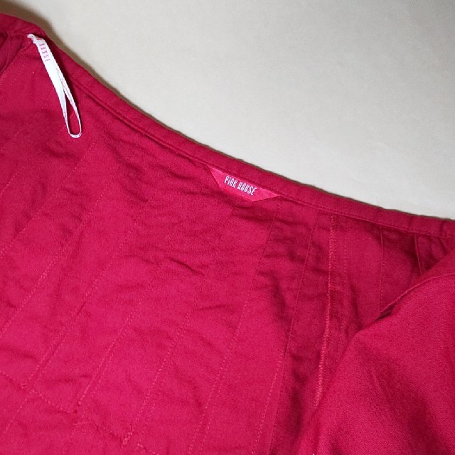PINK HOUSE(ピンクハウス)のプリーツ 巻きスカート   コットン   赤 レディースのスカート(ロングスカート)の商品写真