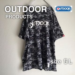 アウトドアプロダクツ(OUTDOOR PRODUCTS)のOUTDOOR PRODUCTS Tシャツ 5L 迷彩　ミリタリー　ゆるダボ(Tシャツ/カットソー(半袖/袖なし))