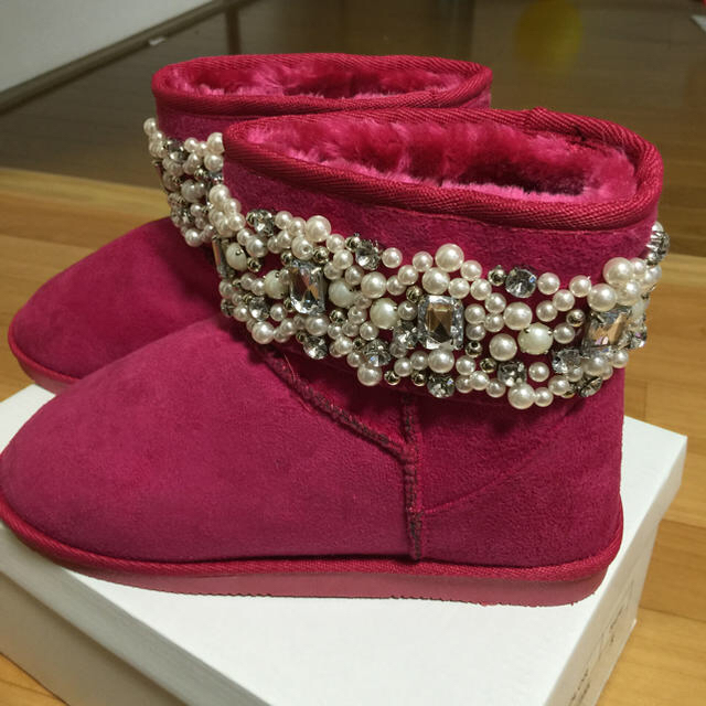 ♡ピンク♡Mサイズ♡ レディースの靴/シューズ(ブーツ)の商品写真