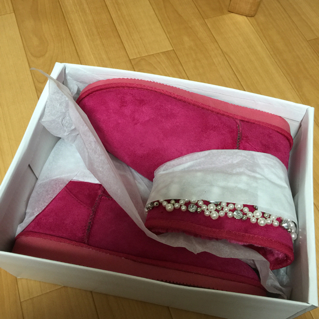 ♡ピンク♡Mサイズ♡ レディースの靴/シューズ(ブーツ)の商品写真