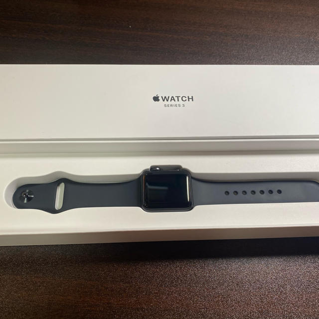 Apple Watch series3 38mm GPSモデル スペースグレイ - その他