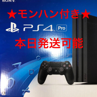 プレイステーション4(PlayStation4)のps4 pro 本体　1TB 中古(家庭用ゲーム機本体)