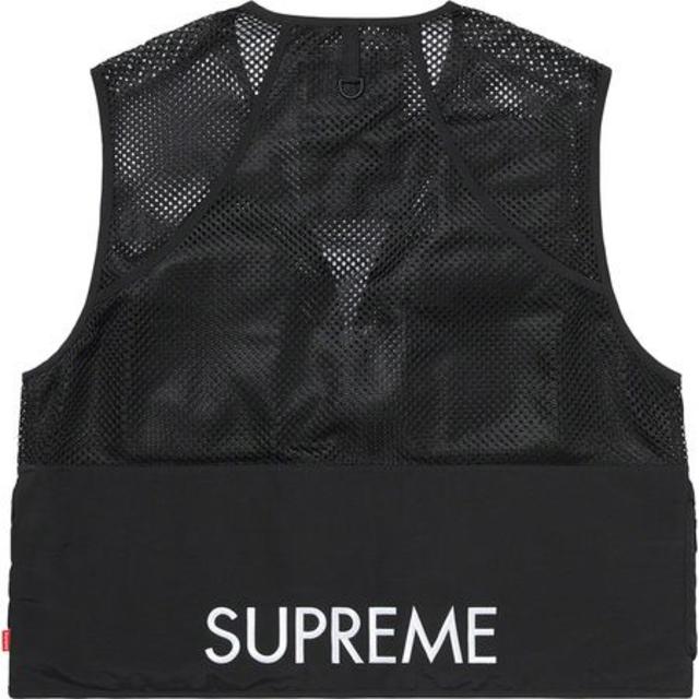 supreme cargo vest the north face 黒M