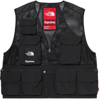 シュプリーム(Supreme)のsupreme cargo vest the north face 黒M(ベスト)