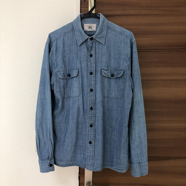 RRL(ダブルアールエル)の RRL シャンブレーシャツ　Mサイズ メンズのトップス(シャツ)の商品写真