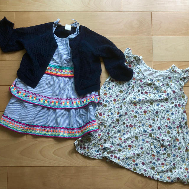 babyGAP(ベビーギャップ)の女の子 80-90 3点まとめ売り キッズ/ベビー/マタニティのキッズ服女の子用(90cm~)(その他)の商品写真