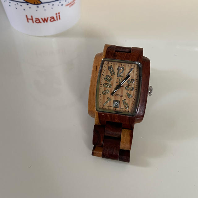 Martin(マーティン)の値下げ！世界で１つだけの木製腕時計♡(Martin&MacArthur) メンズの時計(腕時計(アナログ))の商品写真
