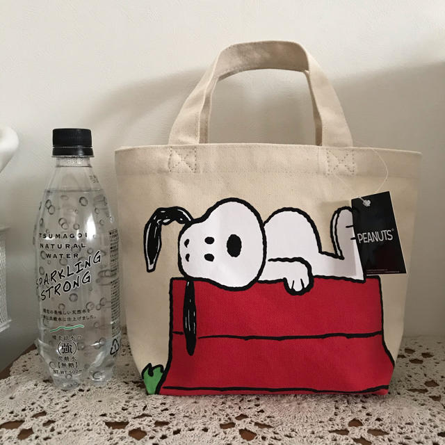 SNOOPY(スヌーピー)の新品＊スヌーピー　ミニトートバッグ レディースのバッグ(トートバッグ)の商品写真