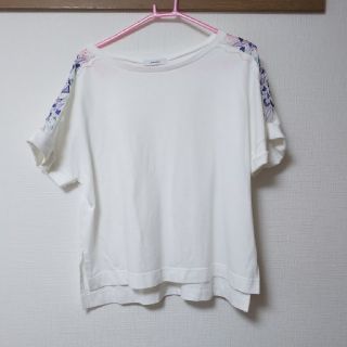 ジーナシス(JEANASIS)のkyoko様専用 美品 ジーナシス 肩レース カットソー(カットソー(半袖/袖なし))