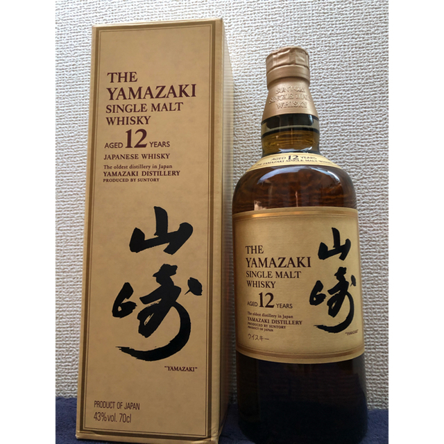 欧州版 SUNTORY サントリー 【山崎12年】 新品・未開栓 700ml山崎 ...