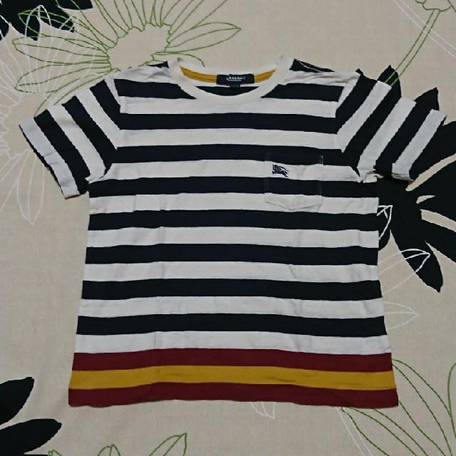 BURBERRY(バーバリー)のBURBERRY ボーダー 110A キッズ/ベビー/マタニティのキッズ服男の子用(90cm~)(Tシャツ/カットソー)の商品写真