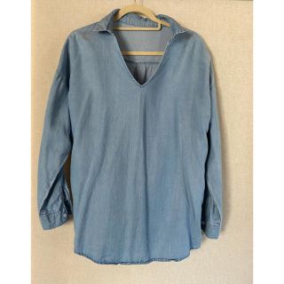 アズールバイマウジー(AZUL by moussy)のソフトジーンズチュニック(チュニック)