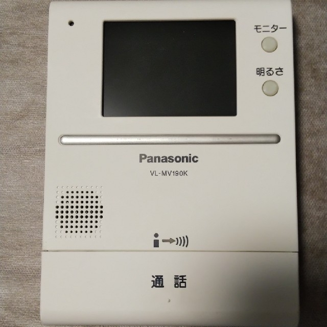 Panasonic カラーテレビドアホン VL-SV190KP