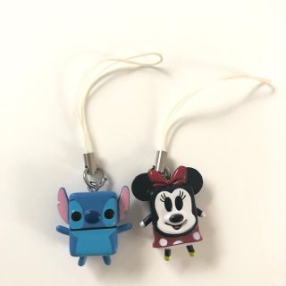 ディズニー(Disney)の❤️ミニー&スティッチ(ディズニー)ストラップ❤️ぷっちょ(ストラップ)