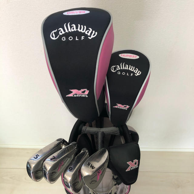 雑誌などで活躍中の人気 Callaway キャロウェイ ジュニアセット XJ