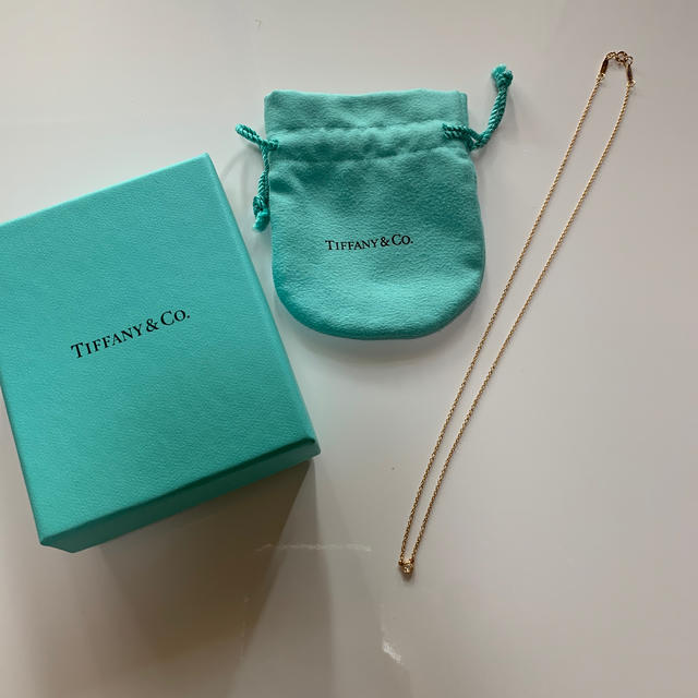 Tiffany バイザヤード　ピンクゴールドネックレス