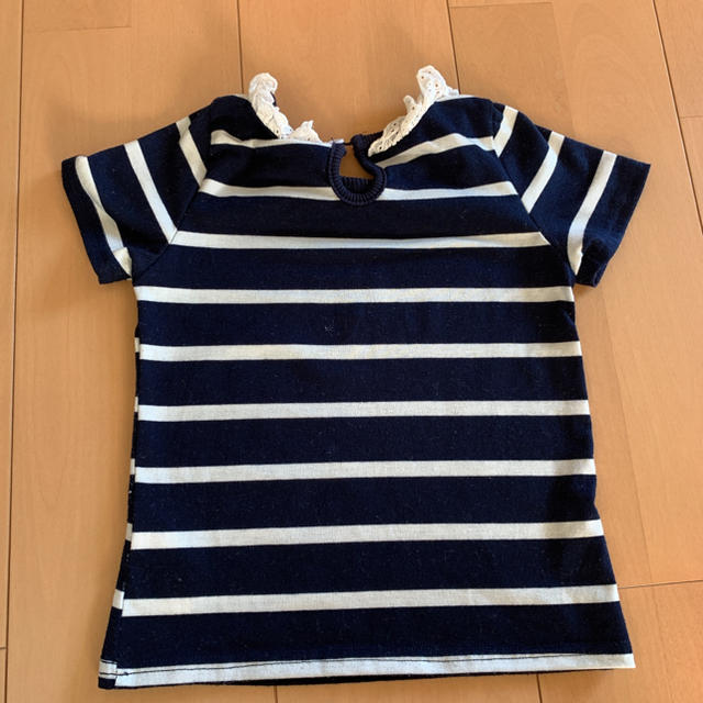 女の子 100 半袖 キッズ/ベビー/マタニティのキッズ服女の子用(90cm~)(Tシャツ/カットソー)の商品写真