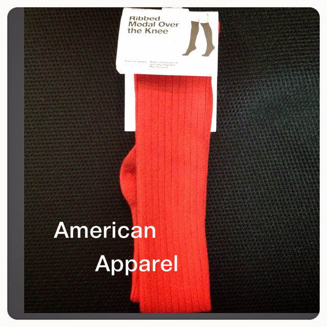 American Apparel(アメリカンアパレル)の値下げ♡アメアパ ソックス レディースのレッグウェア(ソックス)の商品写真
