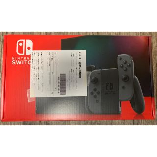 Nintendo Switch Joy-Con(L)/(R) グレー　新品未開封(家庭用ゲーム機本体)