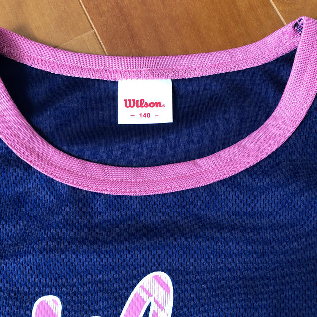 wilson(ウィルソン)の【新品】140 Wilson ウィルソン　トップス　Tシャツ　半袖 キッズ/ベビー/マタニティのキッズ服女の子用(90cm~)(Tシャツ/カットソー)の商品写真