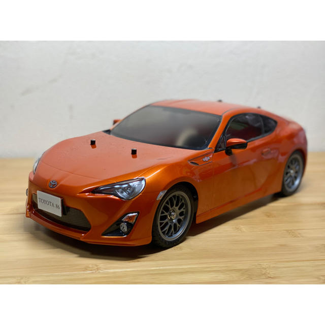 トヨタ(トヨタ)の★超美品★タミヤ 1/10RC XB トヨタ 86（TT-01 TYPE-E） エンタメ/ホビーのおもちゃ/ぬいぐるみ(ホビーラジコン)の商品写真