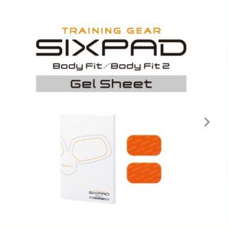 シックスパッド(SIXPAD)のSIXPAD ジェルシート(トレーニング用品)