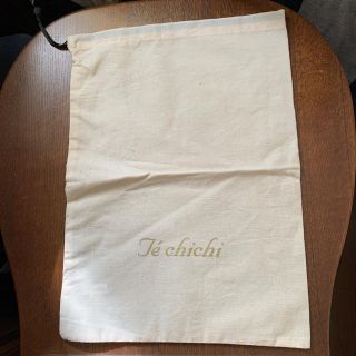 テチチ(Techichi)の靴袋(ヒモ黒)(その他)