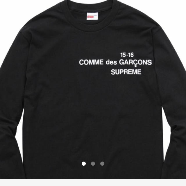 最安 Supreme COMME des シュプリーム GARCONS ロンT - Tシャツ 