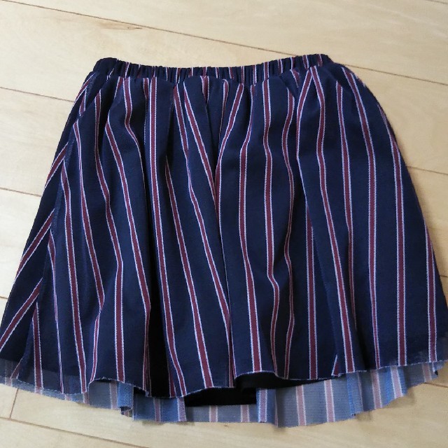 MPS(エムピーエス)のMPS 130キュロットスカート キッズ/ベビー/マタニティのキッズ服女の子用(90cm~)(スカート)の商品写真