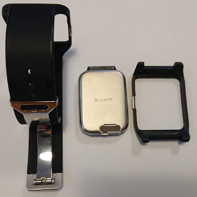 SONY(ソニー)のSONY SmartWatch3 SWR50 ＋ SWR510C スマホ/家電/カメラのスマホアクセサリー(その他)の商品写真