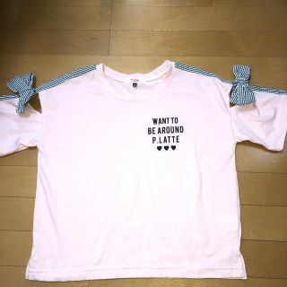 ピンクラテ(PINK-latte)のピンクラテ  スリット入りTシャツ(Tシャツ/カットソー)